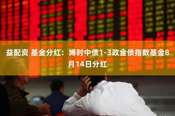 益配资 基金分红：博时中债1-3政金债指数基金8月14日分红
