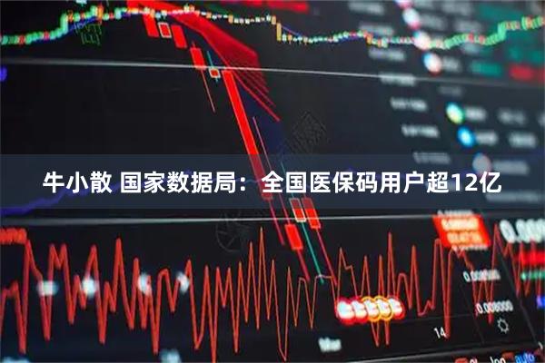 牛小散 国家数据局：全国医保码用户超12亿